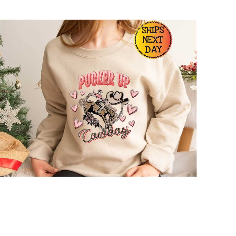 MR-1110202315437-pucker-up-cowboy-sweatshirt-cowgirl-valentines-day-gift-image-1.jpg
