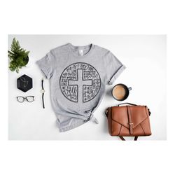 cross with words easter shirt, christian tee, happy easter tshirt, christian easter shirt, easter gifts, he is risen, je