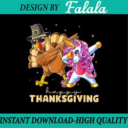 happy thanksgiving unicorn turkey dabbing png, happy thanksgiving funny kids png, thanksgiving png for sublimation digit