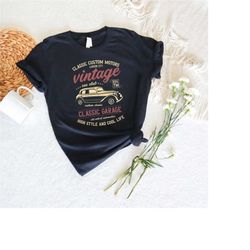 classic car club t-shirt, fathers day shirt, gift for car lover, classic garage, gift for grandpa, classic car shirt, vi
