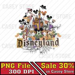 Castle Vintage Png, Magic Kingdom Png, Mouse Friends Halloween Png, Trick or Treat Png, Spooky Digital Download