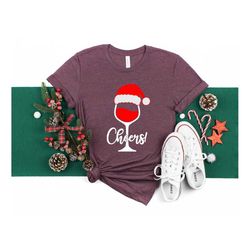 wine christmas shirt, wine lover shirt, gift for wine lover, glass of wine,funny wine shirt, gift for best friend,happy