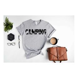 camping shirt, custom family camping shirts, camp lover gifts, hiking tee,  adventure tshirt, camper