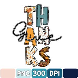 Give Thanks Png, Thanksgiving Png, Fall Png, Doodle Thanksgiving Png