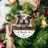 Personalized Dog Christmas Photo Ornament 2023, My First Christmas Dog Ornament, Photo Frame Puppy's 1st Christmas Tree Ornaments Gifts - 1.jpg