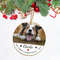 Personalized Dog Christmas Photo Ornament 2023, My First Christmas Dog Ornament, Photo Frame Puppy's 1st Christmas Tree Ornaments Gifts - 4.jpg