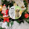 Personalized Dog Memorial Christmas Photo Frame Ornaments, Forever Loved Ornament Sympathy Keepsake Gift for Loss of Pet, Photo Dog Ornament - 1.jpg