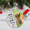 Personalized Dog Memorial Christmas Photo Frame Ornaments, Forever Loved Ornament Sympathy Keepsake Gift for Loss of Pet, Photo Dog Ornament - 4.jpg