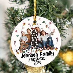 Personalized Family Photo Ornament 2023