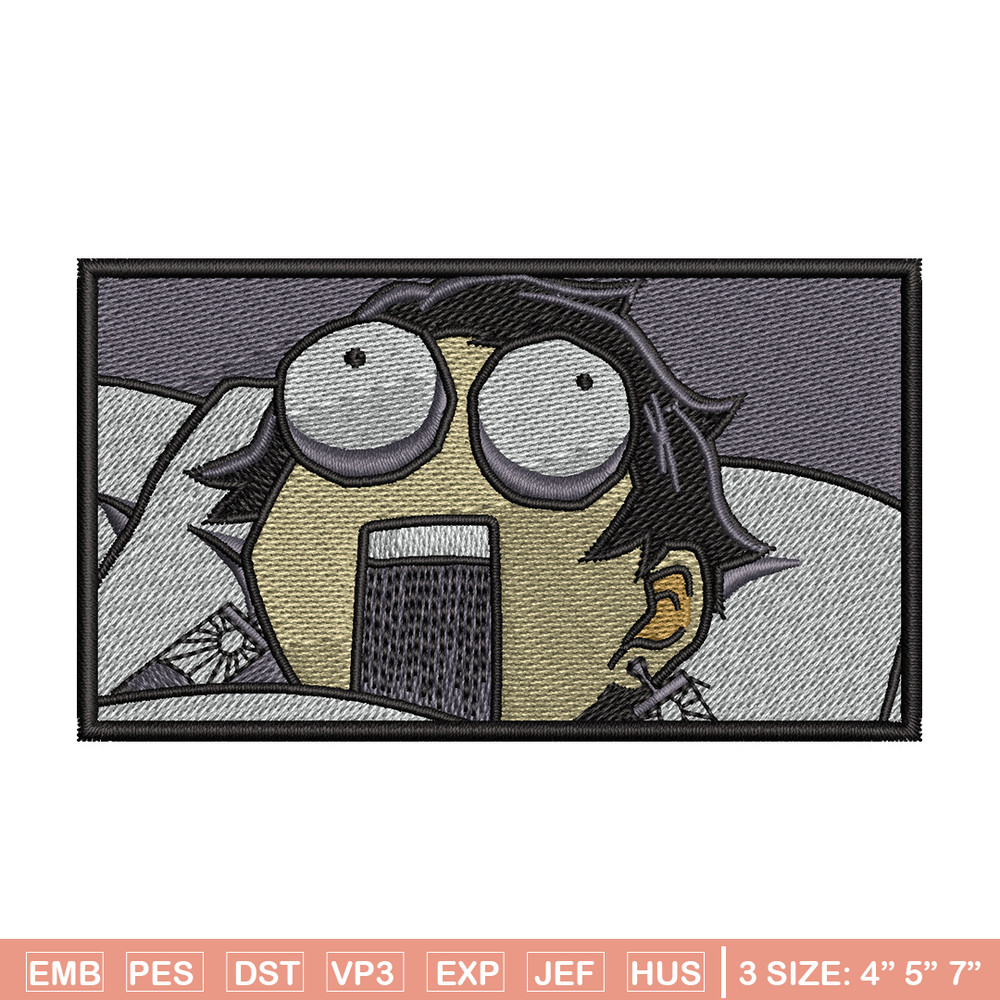 Funny tanjiro embroidery design, Tanjiro embroidery, Anime design, Embroidery shirt, Embroidery file, Digital download.jpg