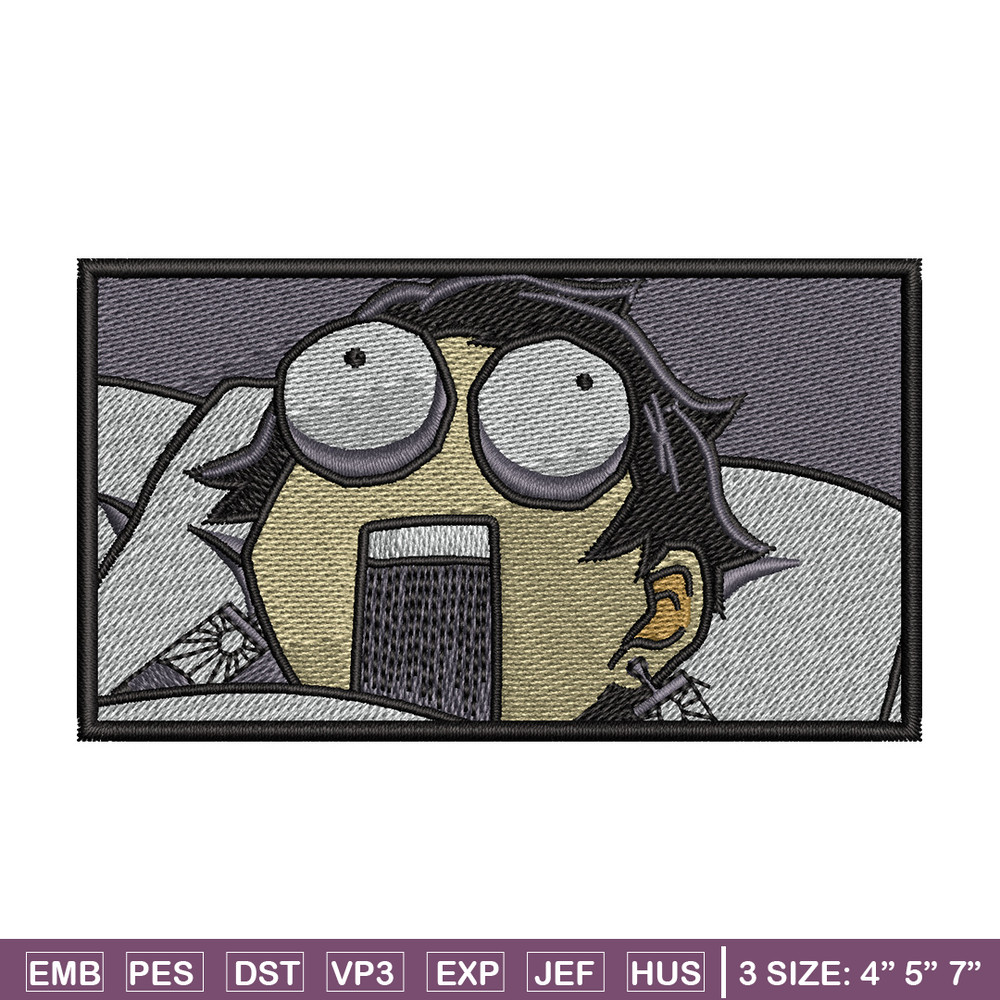 Funny tanjiro embroidery design, Tanjiro embroidery, Anime design, Embroidery shirt, Embroidery file, Digital download.jpg