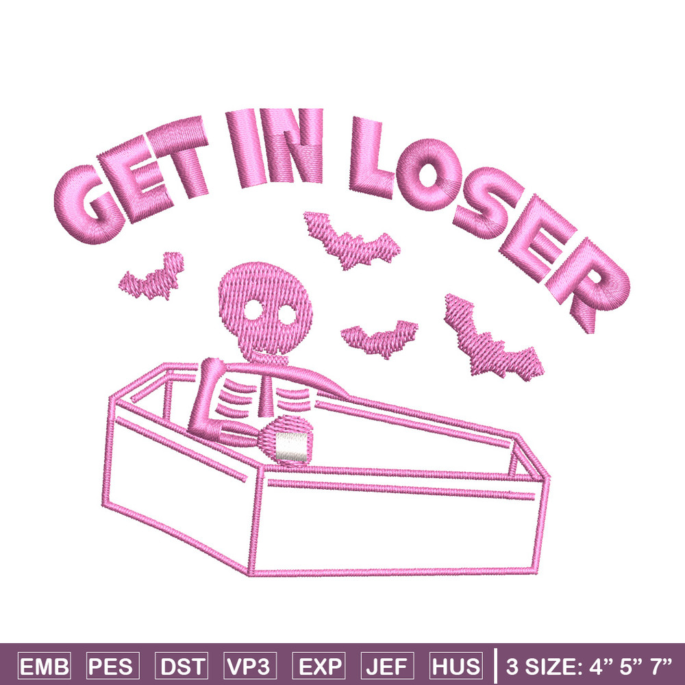 Get in lose embroidery design, Skeleton embroidery, Embroidery file, Embroidery shirt, Emb design, Digital download.jpg