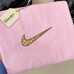 nike x gucci embroidered sweatshirts, nike sweatshirts, custom embroidered sweater/hoodies, swoosh sweatshirts