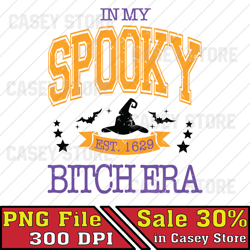 Im My Spooky EST 1629 Halloween Png, Halloween World Png, Trick or Treat Png, Magic Kingdom Png, Spooky Digital Download