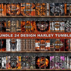 24 DesignsHarley Tumbler Wrap , Motor Harley Digital Tumbler Wrap Png 39