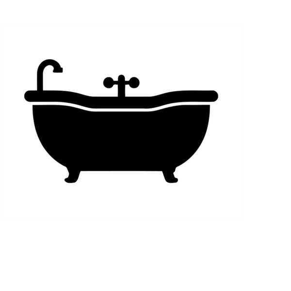 Baths Vg Bath Tub Svg Digital File Svg Vector Bath Tub Picture Printa | Inspire ...