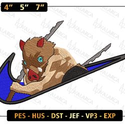 manga embroidered sweatshirt, nike x inosuke best unisex embroidered sweatshirt, manga embroidered crewneck, anime sweatshirt, anime gift