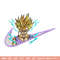 Gohan nike embroidery design, Dragonball embroidery, Nike design, Embroidery shirt, Embroidery file, Digital download.jpg
