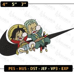 anime custom embroidered sweatshirt, nike x zoro luffy embroidered sweatshirt, custom anime embroidered crewneck, anime custom embroidered crewneck, best-selling custom embroidered sweatshirt