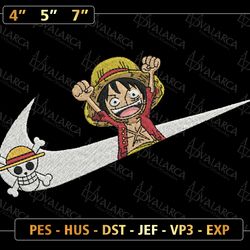 inspired anime embroidered sweatshirt, nike x luffy embroidered sweatshirt, custom anime embroidered hoodie, inspired anime embroidered crewneck, anime embroidered gift