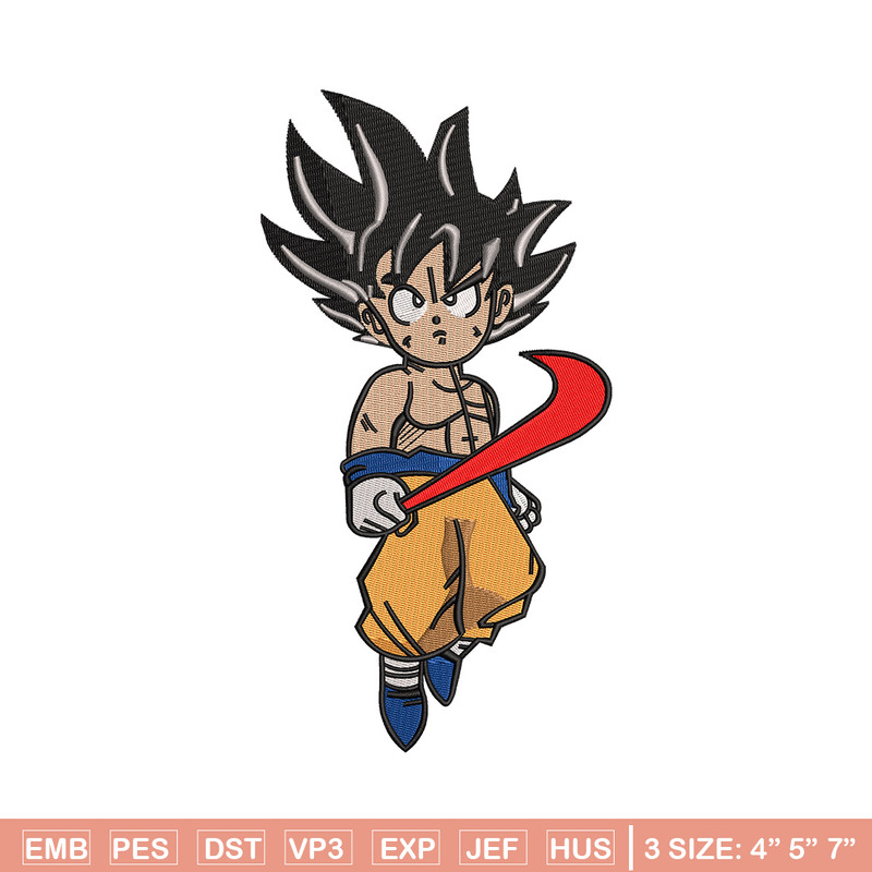 Goku kid nike embroidery design, Dragonball embroidery, Embroidery file, Embroidery shirt, Emb design, Digital download.jpg