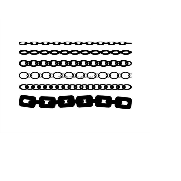 Chains Svg Bundle, Chain Silhouette Svg, Chains Clip Art, Ch - Inspire ...