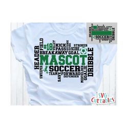 soccer svg - subway word art svg - subway art - soccer dxf - eps - soccer team - template - silhouette - cricut cut file