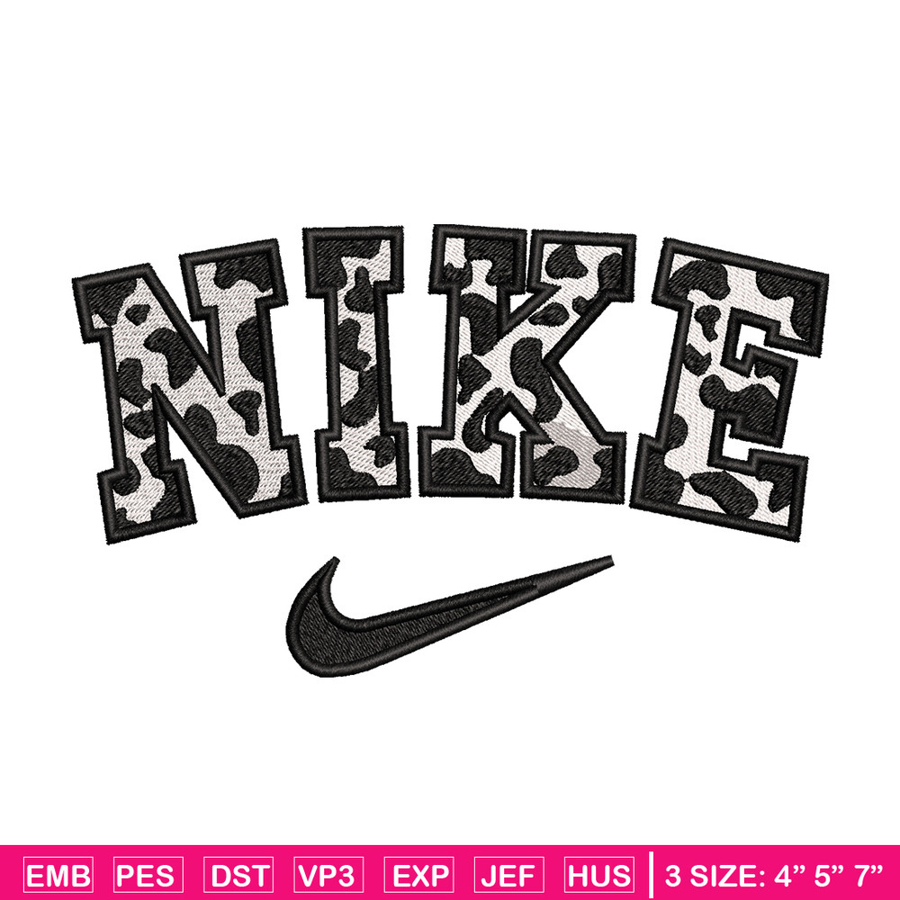 Nike Dairy Cow Logo embroidery design, logo embroidery, Nike design, Embroidery shirt, logo shirt, Digital download..jpg