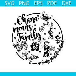 ohana means family svg