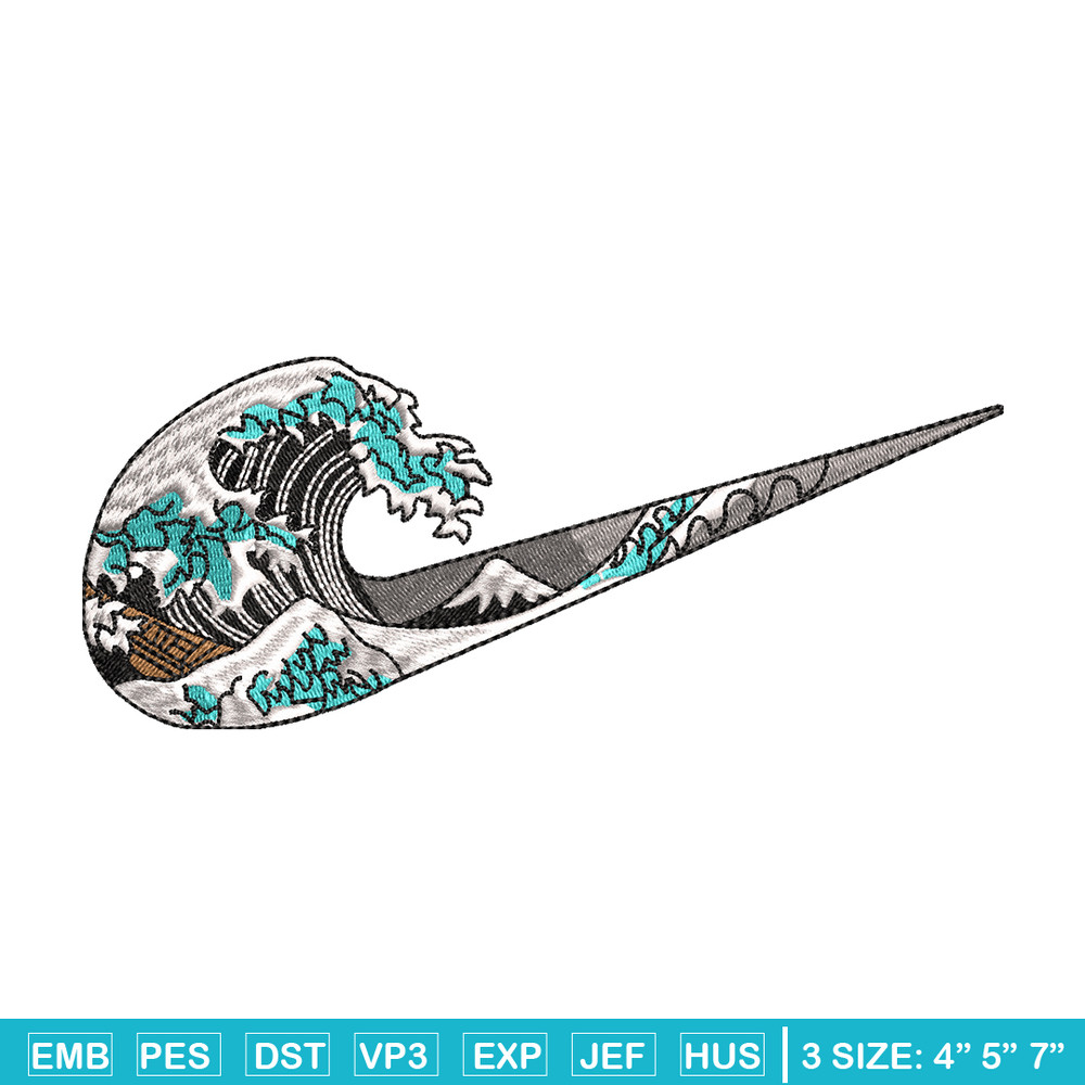 Nike water logo embroidery design, Logo embroidery, Nike design, Embroidery file, logo shirt, Instant download.jpg