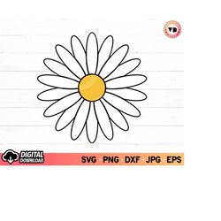 daisy svg, daisy flower svg, floral, daisy clipart, daisies svg, daisy flower svg, daisy cut file, flower svg, svg files