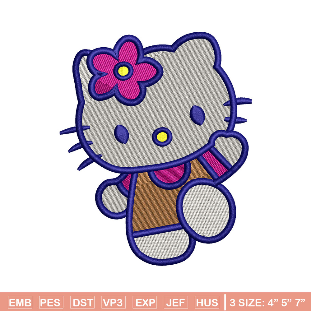 Hello kitty embroidery design, Kitty embroidery, Embroidery file,Embroidery shirt, Emb design, Digital download.jpg