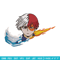 Nike x Todoroki embroidery design, My hero academia embroidery, Nike design, anime design, anime shirt, Digital download.jpg