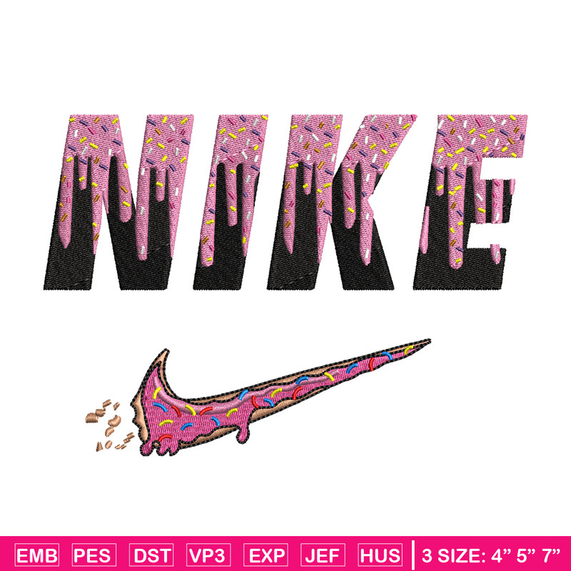 Nike-Donut Logo embroidery design, Nike-Donut embroidery, Nike design, logo shirt, Embroidery shirt, Digital download..jpg