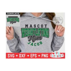 weightlifting svg - weightlifting template 001 - svg - eps - dxf - png - weightlifting cut file - silhouette - cricut -