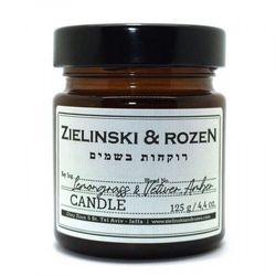 Scented candle Zielinski & Rozen Lemongrass & Vetiver, Amber
