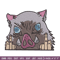 Inosuke boar embroidery design, Inosuke embroidery, Anime design, Embroidery shirt, Embroidery file,Digital download.jpg