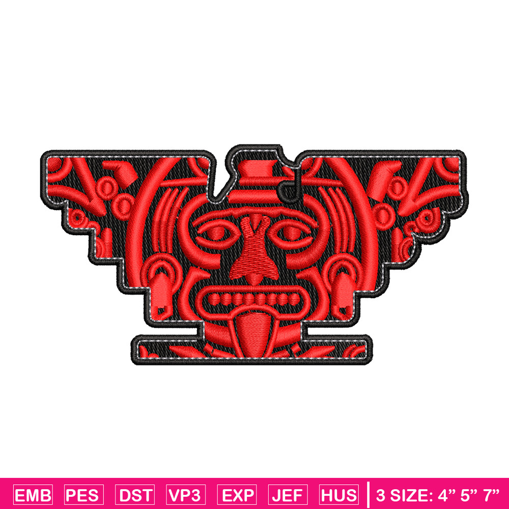 Red face logo embroidery design, Red face logo embroidery, logo design, logo shirt, Embroidery shirt, Instant download.jpg