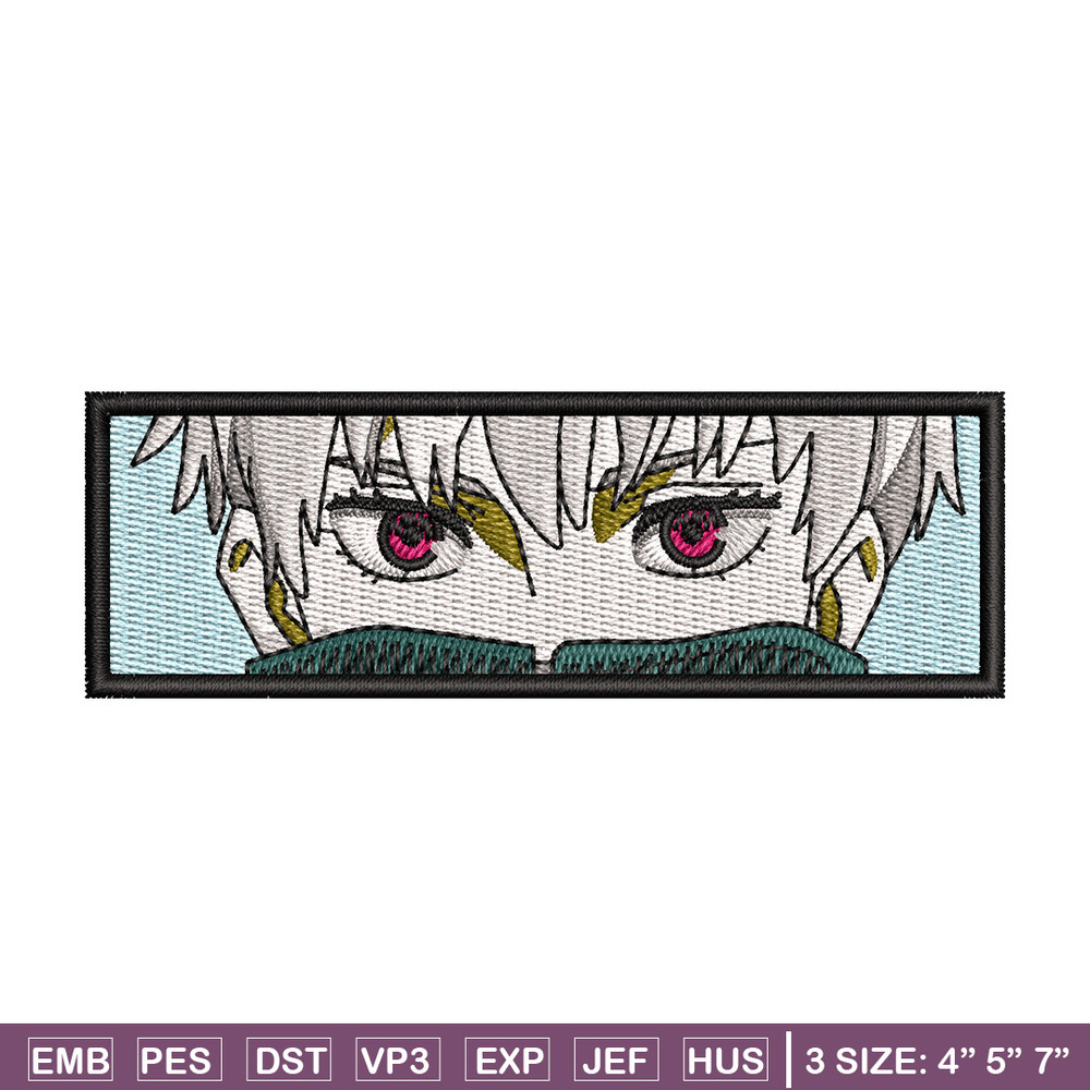 Inumaki Toge embroidery design, Jujutsu embroidery, Anime design, Embroidery shirt, Embroidery file, Digital download.jpg