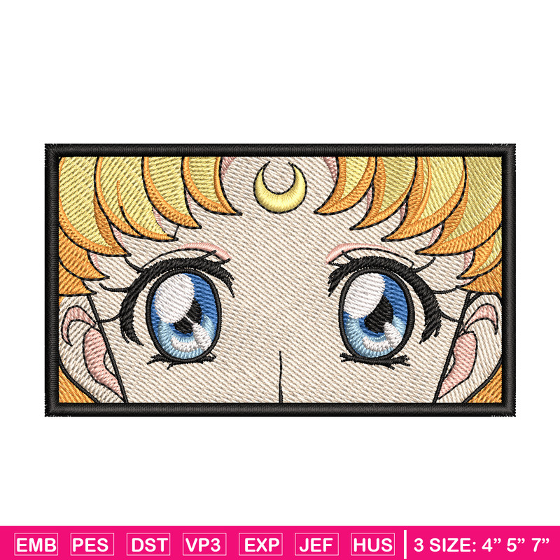 Sailor Moon embroidery design, Sailor Moon embroidery, anime design, embroidery file, anime shirt, Digital download.jpg