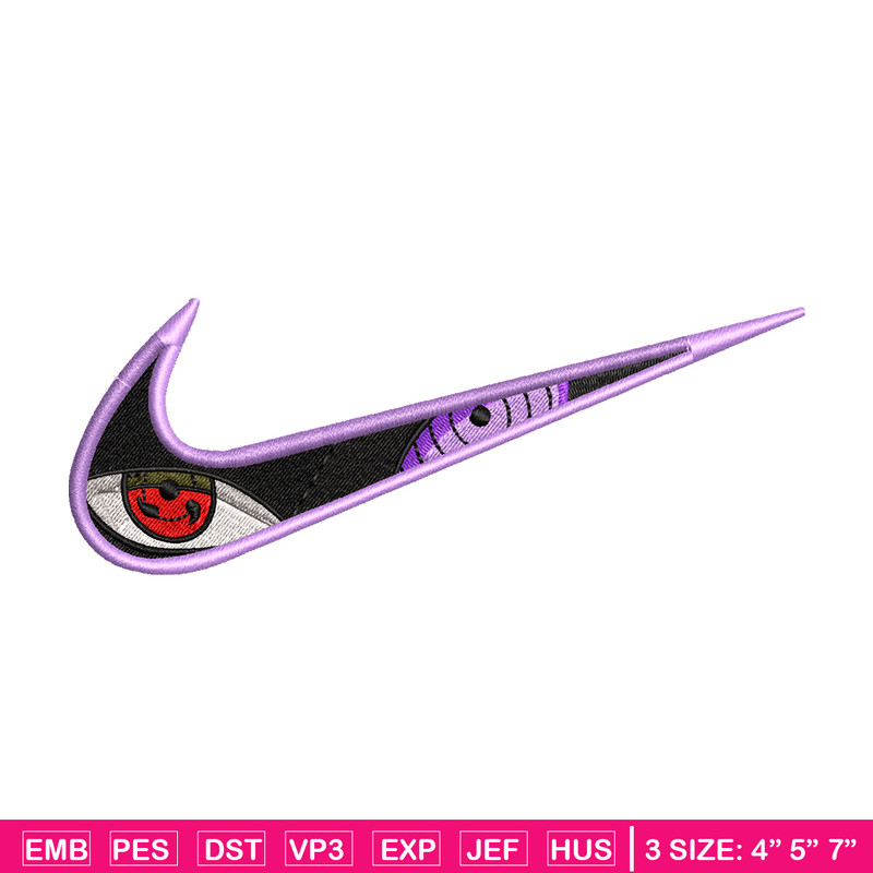 Sharingan Nike embroidery design, Naruto embroidery, Nike design, anime design, anime shirt, Digital download.jpg