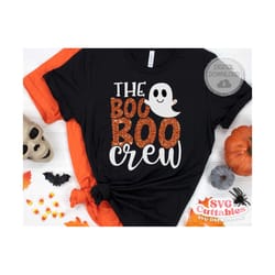the boo boo crew svg - halloween - svg - dxf - eps - png - cute nurse halloween - silhouette - cricut cut file - digital