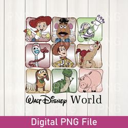 disney world retro you've got a friend in me png, vintage toy story png, woody and buzz lightyear png, disneyland png