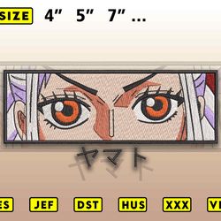 Anime Inspired Embroidery Designs, Anime Character Embroidery Files, Instant Download, Instant Download