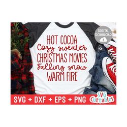 christmas svg - christmas shirt design - christmas cut file - svg - eps - dxf - png - holiday - silhouette - cricut - di