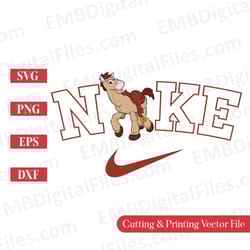 nike swoosh bullseye toy story character svg for cricut