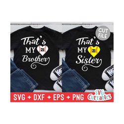 baseball svg, softball svg, that's my sister svg, that's my brother svg, dxf, eps, baseball heart, silhouette, cricut fi