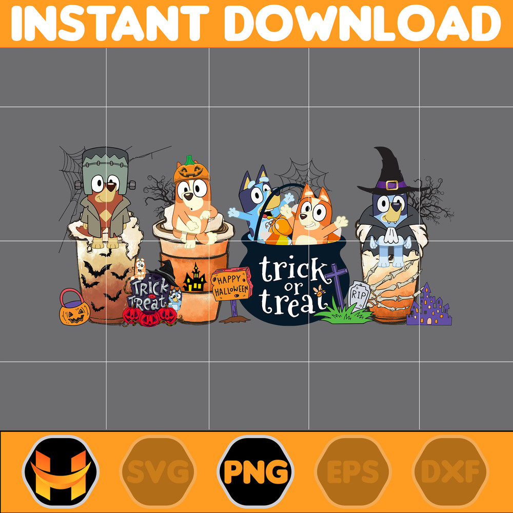 Christmas Family Shirt Design Png, Blue Dog Family Png, Christmas Cartoon Png, Instant Download (3).jpg