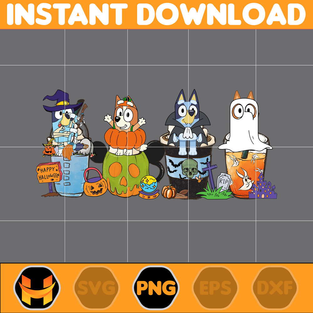 Christmas Family Shirt Design Png, Blue Dog Family Png, Christmas Cartoon Png, Instant Download (8).jpg