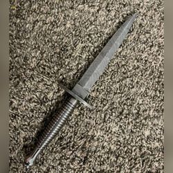 custom handmade damascus steel knife, dagger knife, hunting knife, viking knife, wedding gift, damascus ka bar